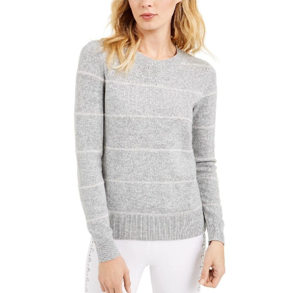 💥 Michael Michael Kors Tinsel-Striped Sweater